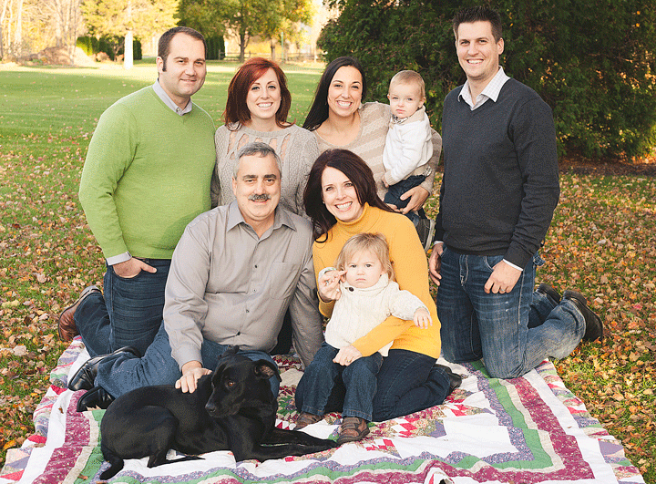 Extended family photography nwi