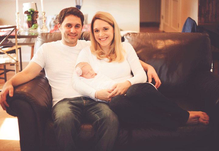 lfestyle newborn session chicagoland