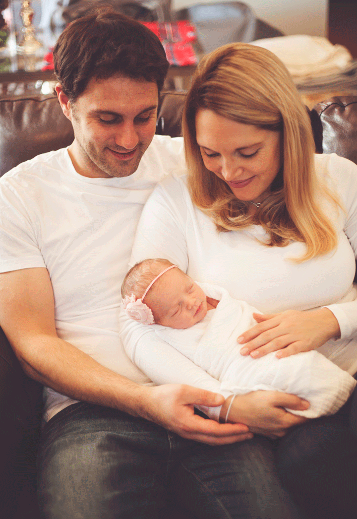 natural light newborn photography