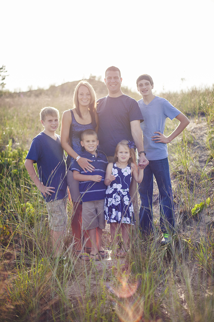 beach family session