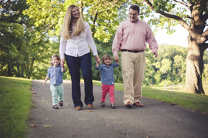 twins family portraits